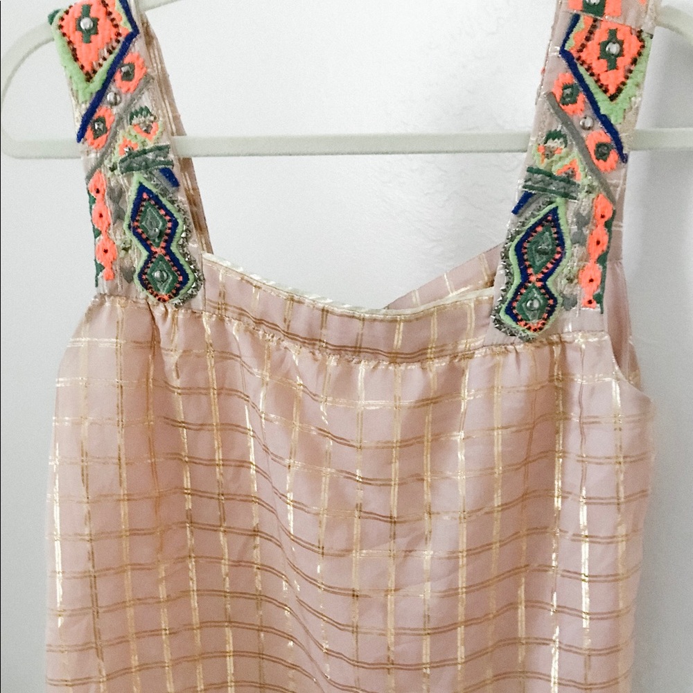 Anthropologie | Embelished Top
